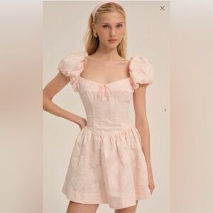 BRAND NEW WITH TAGS For Love & Lemon Florence Mini Dress, Size XS